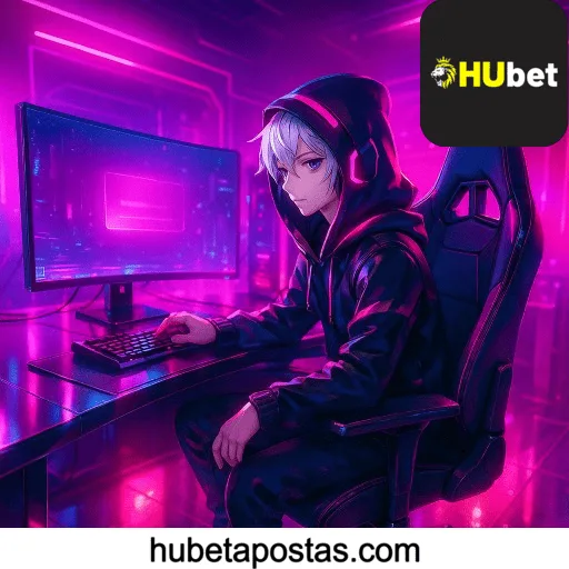 Visual apresentando slots populares da HUBET com jackpots progressivos e oportunidades de ganhos altos.