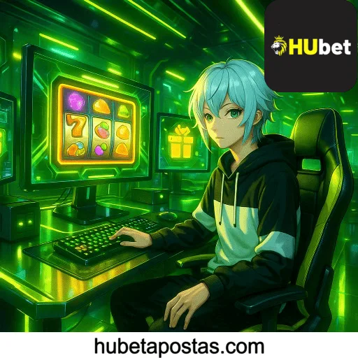 Imagem promovendo o canal oficial da HUBET no Telegram